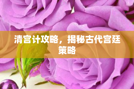 揭秘古代宫廷策略图片