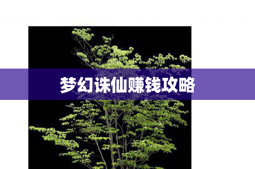 梦幻诛仙赚钱攻略图片