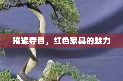 红色家具的魅力图片