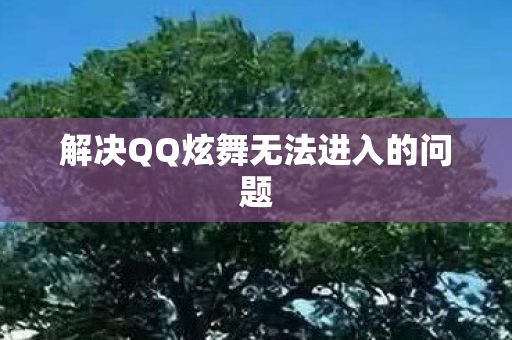 解决QQ炫舞无法进入的问题图片