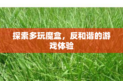 反和谐的游戏体验图片