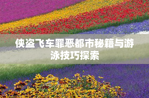 侠盗飞车罪恶都市秘籍与游泳技巧探索图片