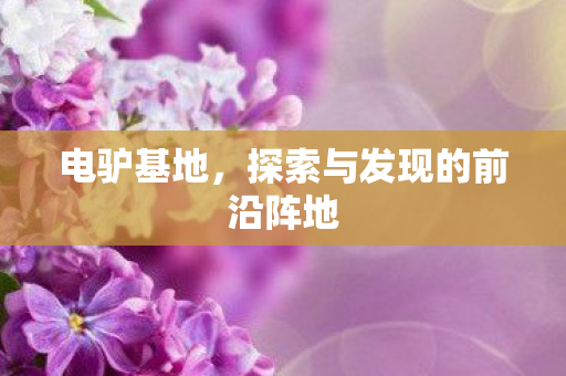 探索与发现的前沿阵地图片