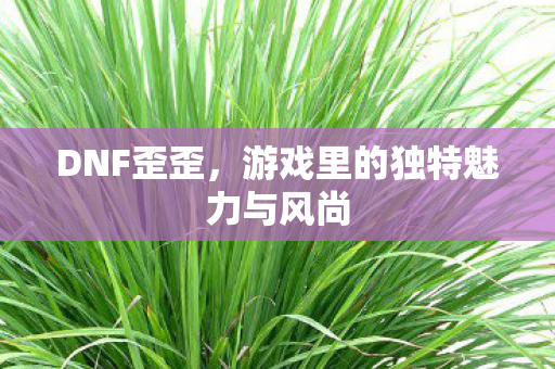 游戏里的独特魅力与风尚图片