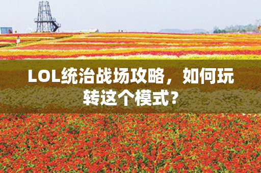 LOL统治战场攻略图片