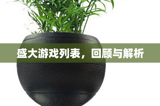 盛大游戏列表图片