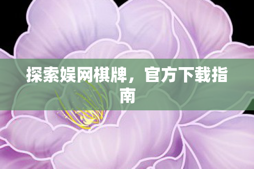 探索娱网棋牌图片